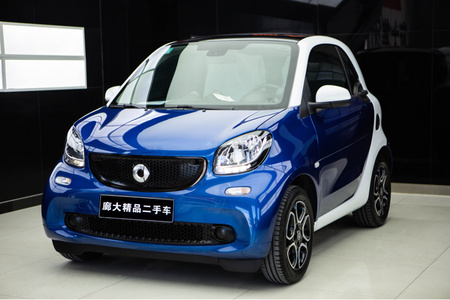廊坊二手smart fortwo 2016款 0.9T 66千瓦硬顶先锋版